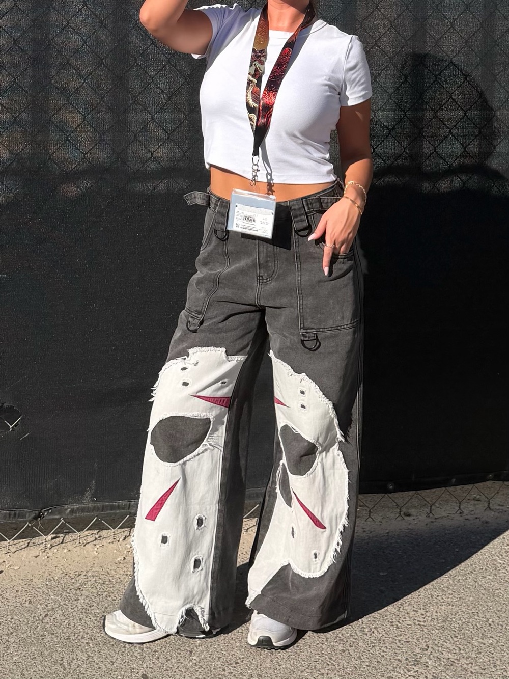 Jason Vorhees Baggy Jean